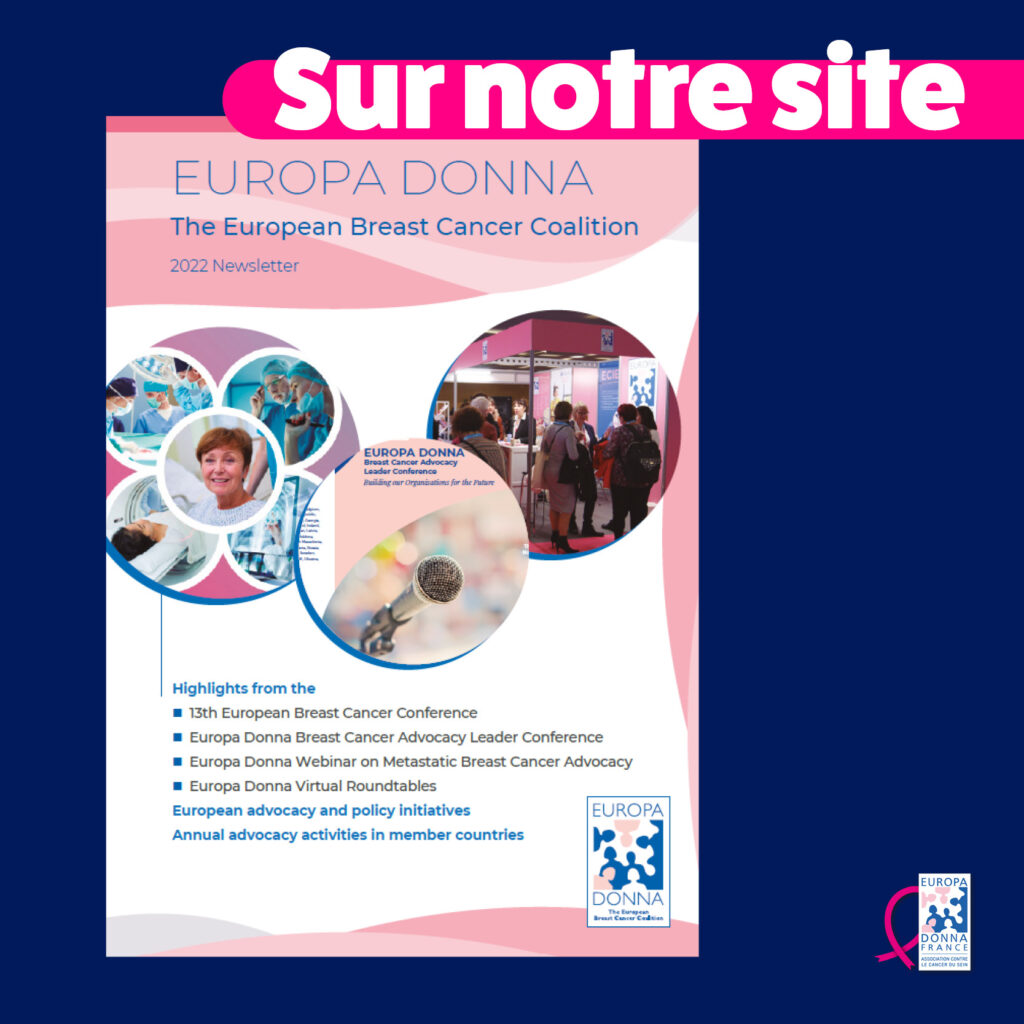 2022 NEWSLETTER [La Coalition européenne contre le cancer du sein]