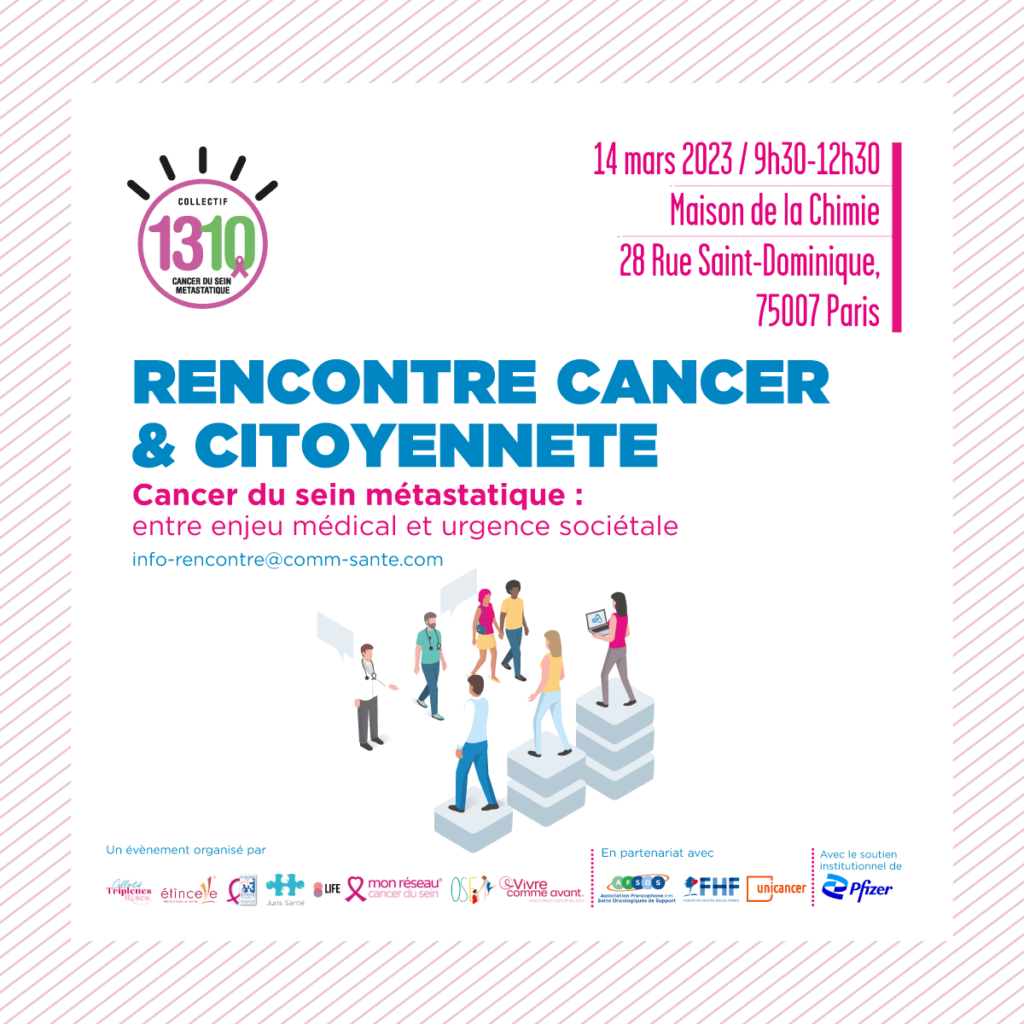 Rencontre cancer et citoyenneté - cancer du sein métastatique