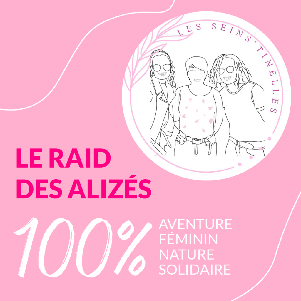 Les Seins'Tinelles participent au Raid des alizés !