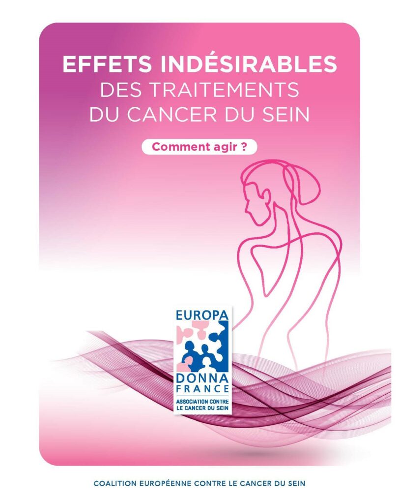 Brochure Effets indésirables des traitements du cancer du sein