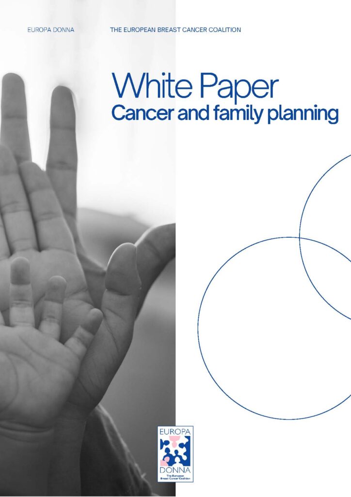 Livre blanc : Cancer et planning familial