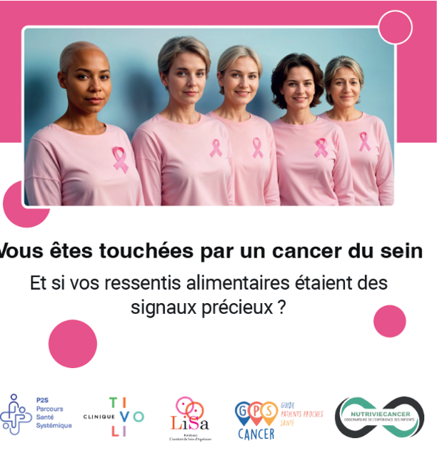 Enquête cancer du sein et risque nutritionnel