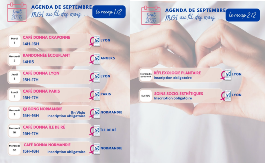 Agenda septembre 2026